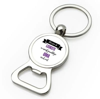 Akyol - meest geweldige oma flesopener - Oma - beste oma - verjaardagscadeau - cadeau voor oma - kado - 9 bij 3 cm