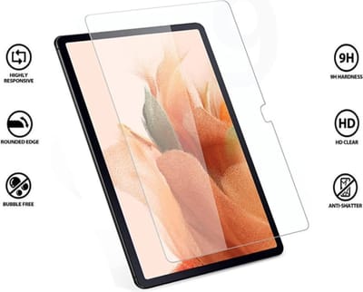 FONU Glazen Screen Protector Geschikt voor Samsung Galaxy S9 Plus - S8 Plus - S7 FE - S7 Plus - 12.4 inch