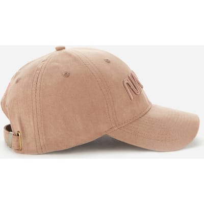 NASA 3D Embroidered Suede Cap - Tan
