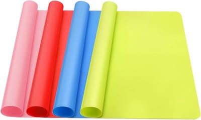Multifunctionele Grote Siliconen Craft Mat 30x40cm - Hittebestendig, Waterdicht en Antislip Werkblad voor Hobbymaterialen, Bakken en Gieten van Hars