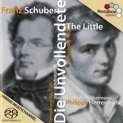 Royal Flemish Philharmonic, Philippe Herreweghe - Schubert: Symphony Nos.6 & 8 'Unfinished' (SACD)