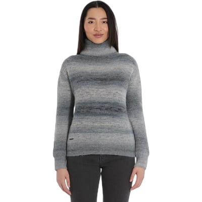 Ragwear - Trui Safina antraciet streep hoge hals - maat L