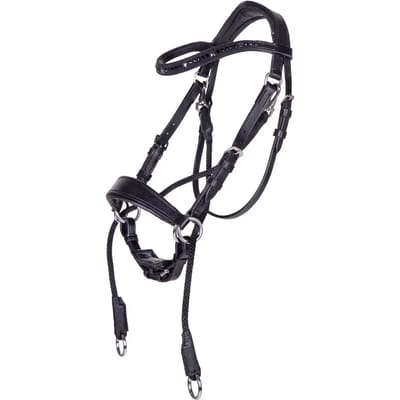 Bitloos hoofdstel voor paarden QHP Thunderbolt