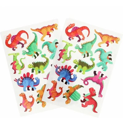 Tatoeage voor kinderen Rex London temporaires Dinosaure (x2)