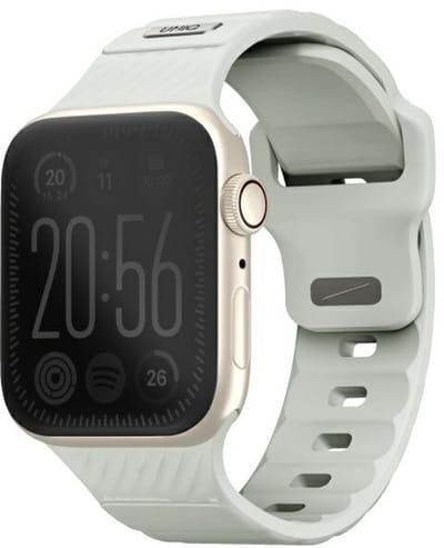 Uniq Strap Stride Se Voor Apple Watch 42Mm 41Mm 40Mm Fkm Flexibel Rubber