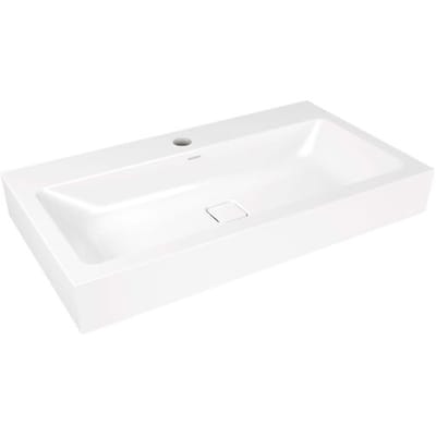 Kaldewei CONO wall-mounted washbasin 3090 with 1 tap hole, 90 cm 902606013001