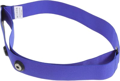 Fitness Monitor Borstband - Hartslagmeter Band - Outdoor Training - Verstelbaar Comfort - 33 cm - Blauw