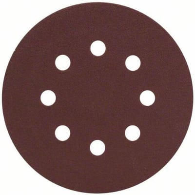 Bosch Accessories 2607019494 Excenterschuurpapier Met klittenband, Geperforeerd Korrelgrootte (num) 120 (Ø) 125 mm 25 stuk(s)