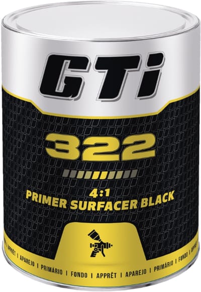 GTI 322 Primer 4:1 - Zwart - 3,5L