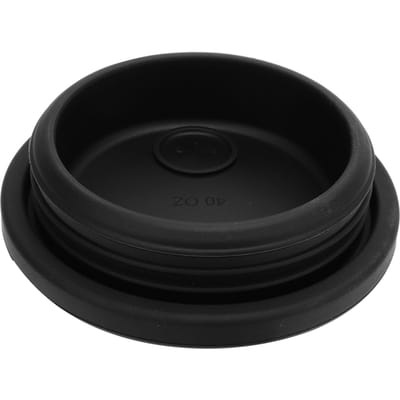 Waterbeker Deksel Kattenoor Vorm Telefoonhouder Siliconen Morsbestendige Deksel voor 40oz Tumbler Beker Huidskleur black