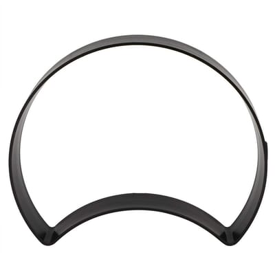 Paden Maker Mal - Beton Vorm - Tuin Decoratie - Uniek Gevormd - 33.5 cm Diameter - Zwart