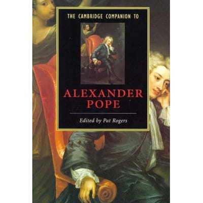 The Cambridge Companion To Alexander Pope - Pat (University of South Florida