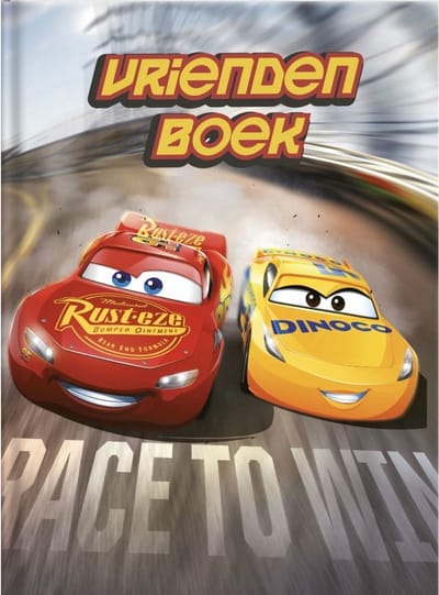 Disney - Cars 3 vriendenboek - Cars Vriendenboekje - 80 Blz- Hardcover