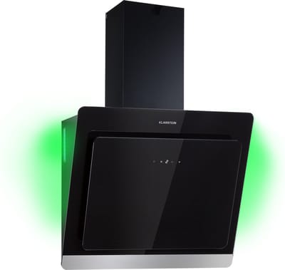 Klarstein Kookplaat afzuigkap 60cm, afzuiging afzuigkap, afzuigkap met Aktivkohl Filter, Dunstabzug met 585m³/h Luftstrom, Wandhauben met RGB LEDs & IoT/Wifi, afzuigkappen 60 cm - 75 cm - voor Keuken - Touch - Kookveld - Cooktop - Hob
