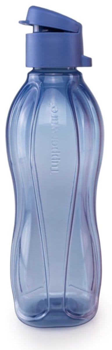Tupperware Ecofles Plus 500 ml drinkfles donkerblauw blauw flesje