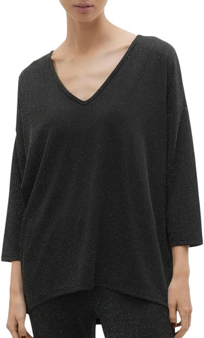 Vero Moda Kanva Glitter Shirt Dames - Maat M