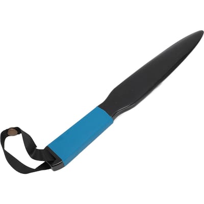 Hond Break Stick Nylon Rubber Veelzijdig Stressverlichting Eenvoudig te Gebruiken Hond Bijt Training Stick Kauwspeeltje met Zwart Lanyard Blue Handle black