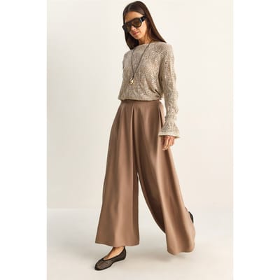 Hoge Taille Wijde Pantalon