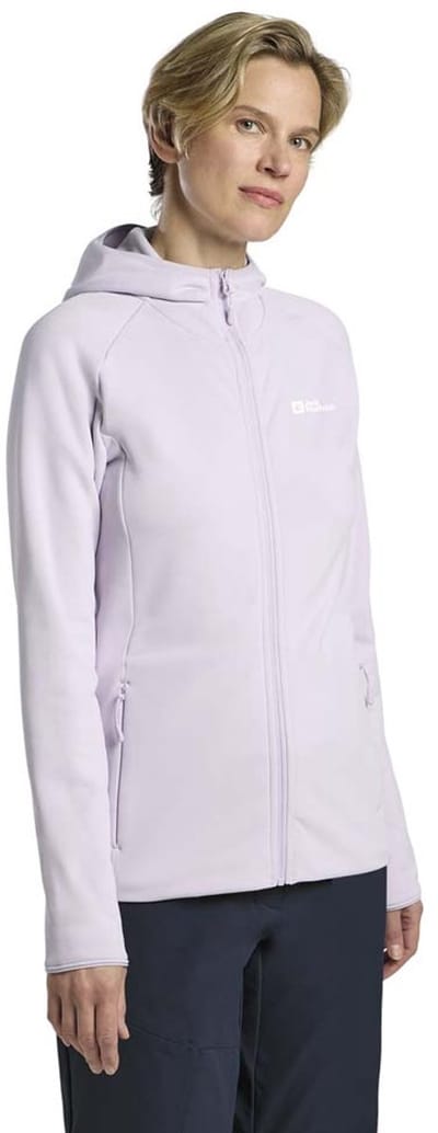 Jack Wolfskin Baiselberg Fleece Met Volledige Rits Paars S Vrouw