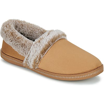 Skechers COZY CAMPFIRE - TEAM TOASTY Dames Sloffen - Chestnut