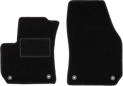 Voormatten zwart voor: Opel Zafira B minivan (2005-2014)