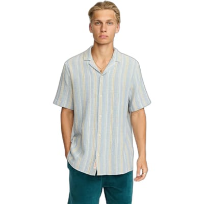 Gestreepte Cuban Shirt Revolution