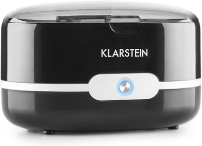 Ultrasone reiniger voor sieraden en brillen, 90 seconden, roestvrijstalen watertank, met reinigingsmandje