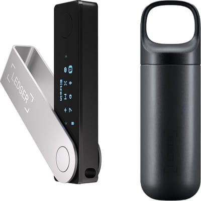 Ledger Nano X + Pod - Hardware Wallet Bundel - Bluetooth - Originele Ledger Pod