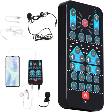 Mini Voice Changer - Geluidsvervormer Apparaat - Stem Aanpassen - Plug and Play - 14 x 10.7 x 3.2 cm