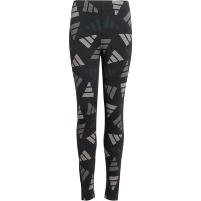 Adidas Seasonal Essentials Logo Celebration Leggings Zwart 7-8 Years Meisje