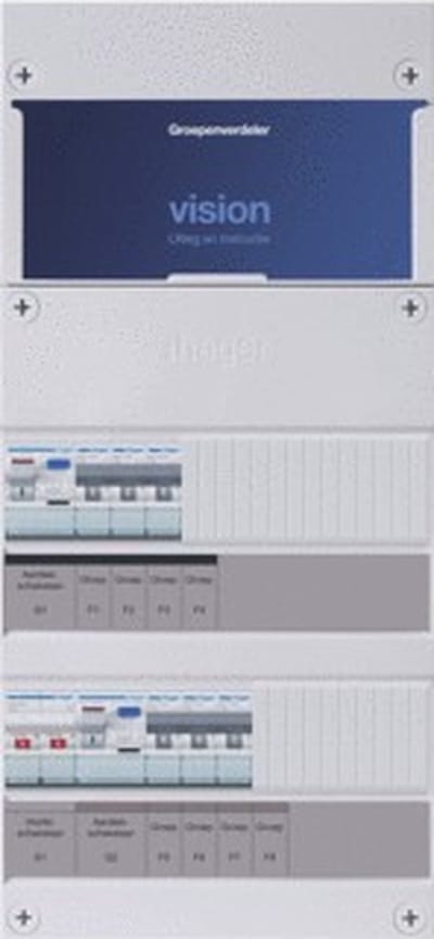 Hager VISION Installatiekast - VKG33E - E2XX6