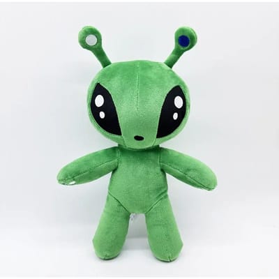 1534Cm Aftonsparv Groene Buitenaardse Kawaii Pluche Speelgoed Schattig Zacht Gevuld Cartoon Anime Poppen Voor Kind Verjaardag Kerstcadeau 15cm(Pendant) groen
