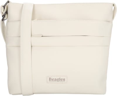 Beagles Nara Schoudertas - Crossbodytas - Dames - Praktisch - Ritsvakken - Crème