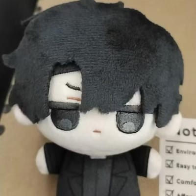 10cm Omniscient Reader's Viewpoint Speelgoed Pluche Anime Cartoon Zeester Pluchepop Perifere Figuur Sleutelhanger Hanger Kindercadeau 10cm zwart