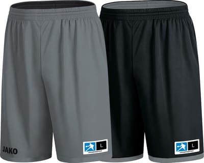 Jako Change 2.0 Reversible Short Kinderen - Steengrijs / Zwart | Maat: XXS