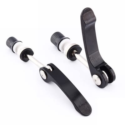 Dailygoods- Zadelpen Klem - Verstelbaar zonder Gereedschap - Aluminium Legering - Lichtgewicht - Universele Pasvorm - Geschikt voor Fietsen - Zadelklem