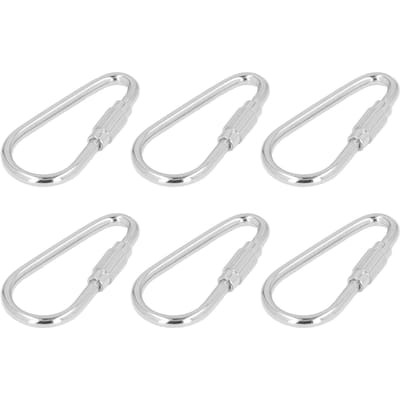 20 pièces Anneaux de Patte d'Oiseau Résistants aux Morsures Acier Inoxydable Anneaux de Patte de Perroquet Accessoires Jouets pour OiseauxS S 8.9 X 1.5in white