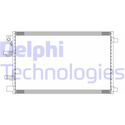 Condensator, airconditioning DELPHI CF20310