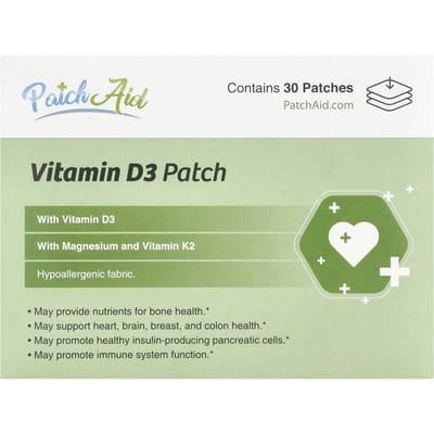 PatchAid, Vitamine D3 pleister, 30 stuks