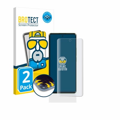 BROTECT - Screenprotector voor realme 11 Pro Plus - Folie Beschermfolie matte volledig dekking 2 Stuks