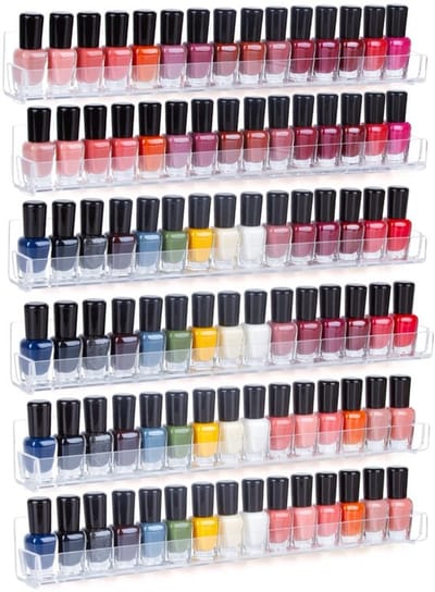 Dailygoody - Acryl Nagellak Organizer - Wandplank voor Nagellak