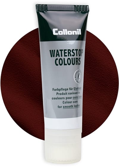 Collonil Waterstop | Lederverzorging | Extra glans | Kleur: Chestnut | Inhoud: 75ml