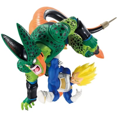 Figurine Vegeta vs. Cell Ichibansho Banpresto Dragon Ball