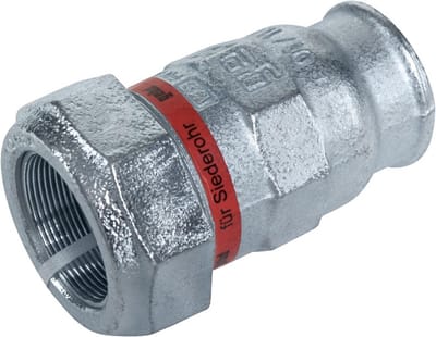 Gietijzeren Buis Klem Connector 1 1/4 inch Schroefverbinding Koppelstuk