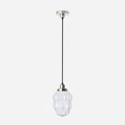 Hanglamp aan snoer Theatre 20's Matnikkel - Art Deco Trade