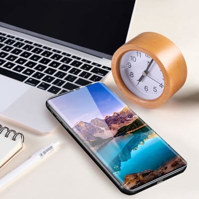 ShieldCase Tempered Glass Screenprotector geschikt voor Samsung Galaxy S10 - glazen screen protector - bescherming tegen krassen & stoten