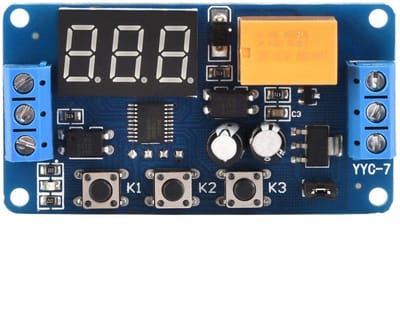 Allecto - Tijdschakelaar - Verstelbare Cyclus Timer - Controle Relais Timer - Compact Formaat - Motoren Controle - Efficiënt Energiebeheer - Geschi...