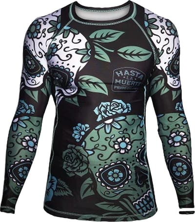 PRiDE of DiE Hasta La Muerte Until Death Rash Guard - XXXL