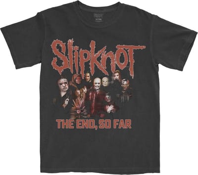 Slipknot - The End, So Far Group Photo Heren Tshirt - S - Zwart