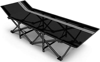 Opvouwbaar Campingbed - Draagbare Ligstoel - Buiten Ontspannen - Duurzaam Stabiel Ontwerp - 190 cm Lang - A
